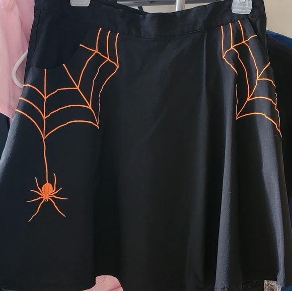 Halloween skirt hell Bunny XL - Picture 3 of 4